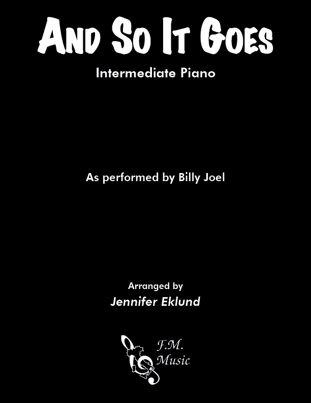 And So It Goes (Intermediate Piano)